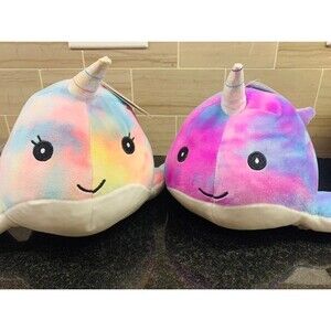 Squishmallow Narwhal Set of 2